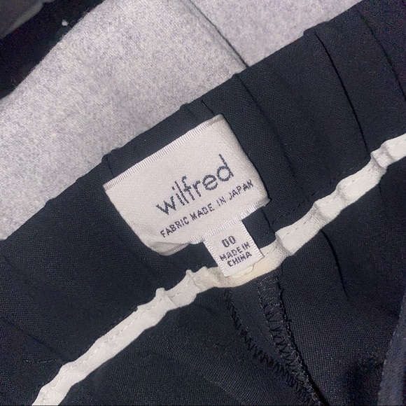 Women’s Aritzia Wilfred trouser pull on pants sz 00 #E3 - Picture 4 of 6